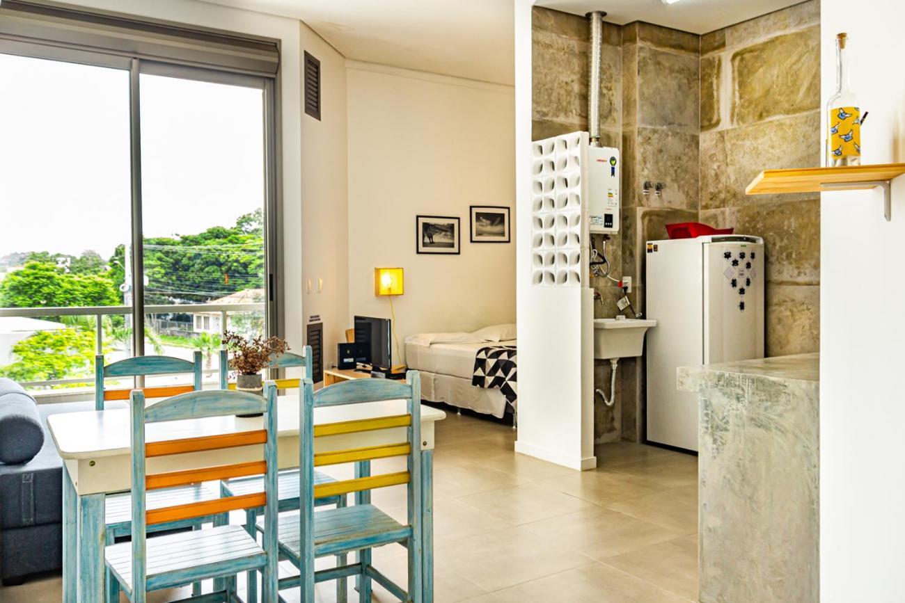 Estudio moderno no Campeche com piscina, perto da praia Florianopolis Exterior foto